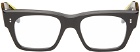Cutler and Gross Black & Yellow 9690 Square Glasses