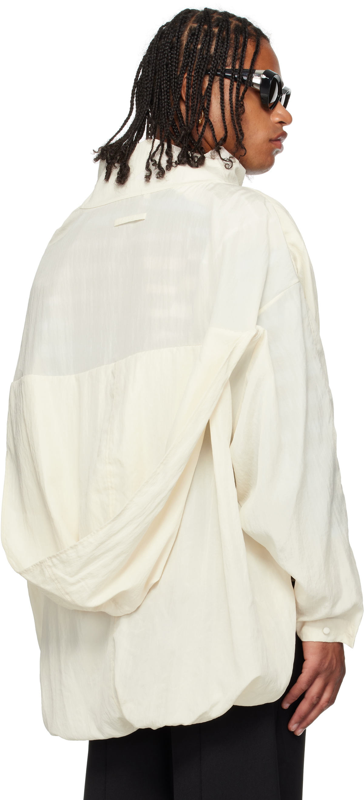 Jean Paul Gaultier Off-White Wide Hoodie