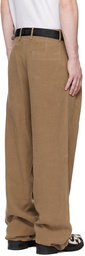 Vivienne Westwood Brown Wreck Trousers