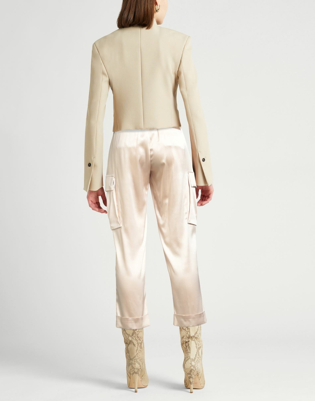 Peserico Womens Pants Cream