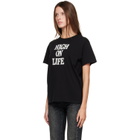 R13 Black 'High On Life' Boy T-shirt