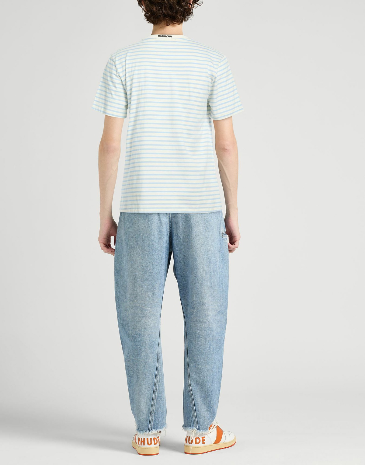 Barrow Mens T-shirt Light in Blue