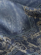 Etro - Printed Silk-Twill Pocket Square