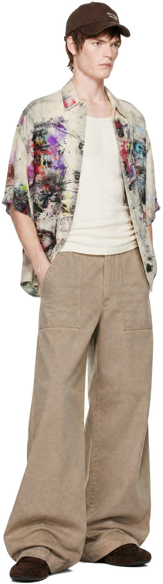 Acne Studios Multicolor Printed Shirt