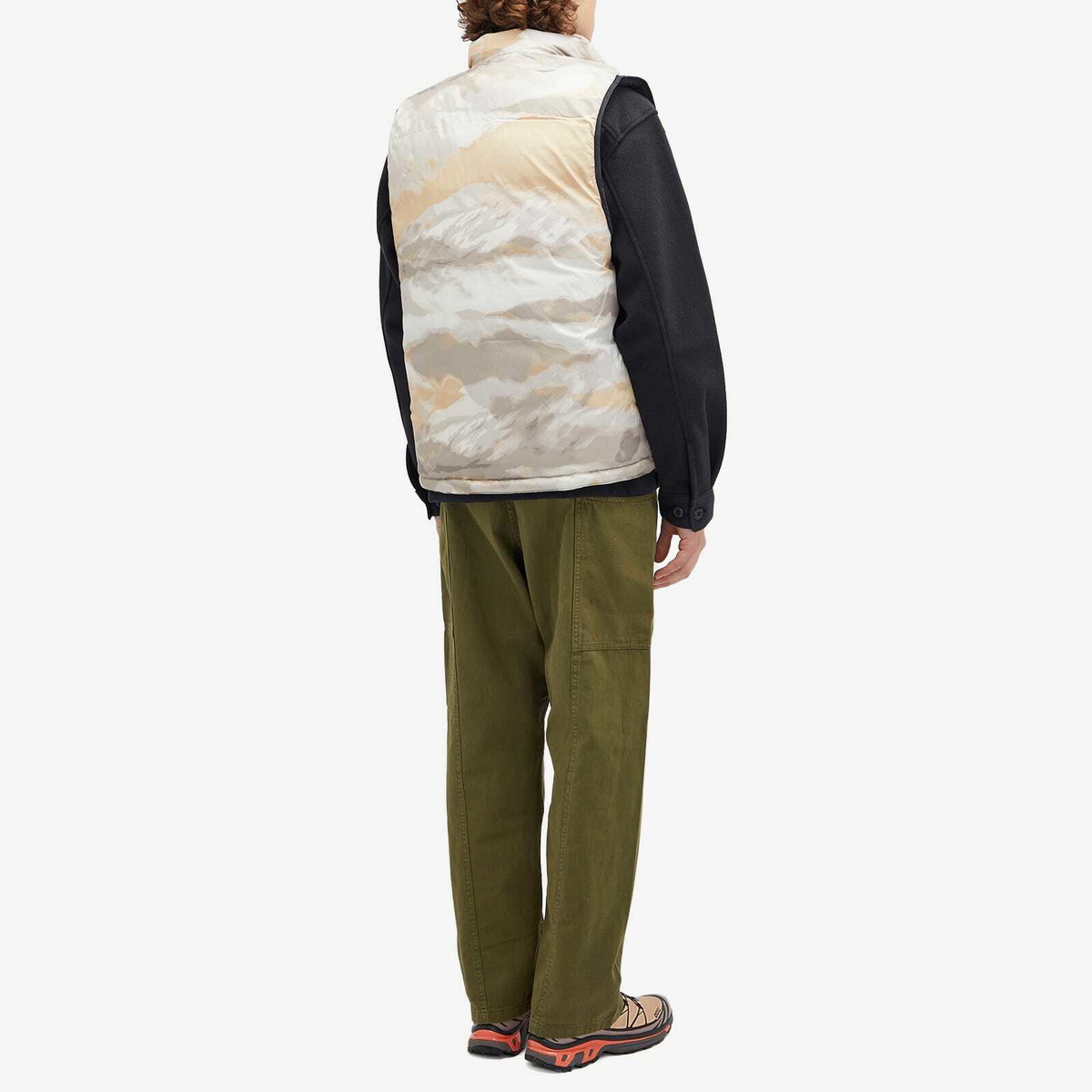 Columbia Men's Wallowa™ Reversible Vest in Black/Wallowa Mountains Print