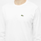 Comme des Garçons SHIRT Men's x Lacoste Long Sleeve Asymmetric T-Shirt in White