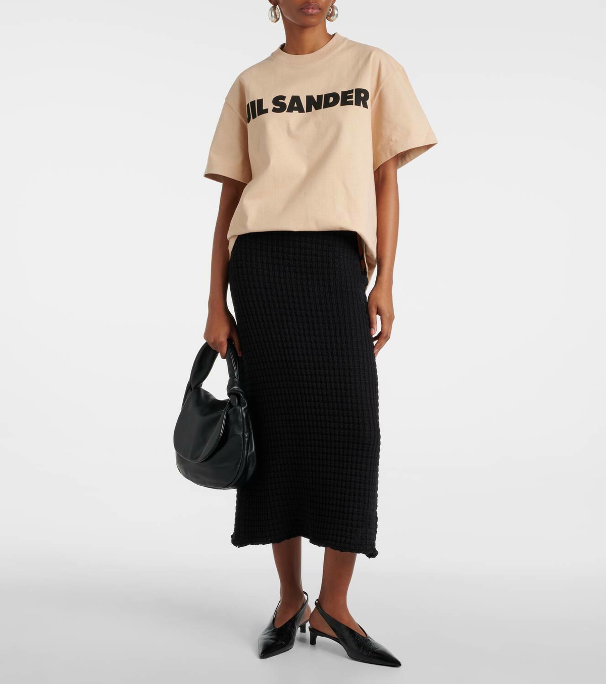 Jil Sander Logo cotton T-shirt Jil Sander