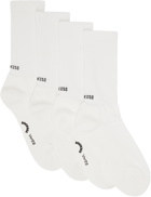 SOCKSSS Two-Pack White Socks