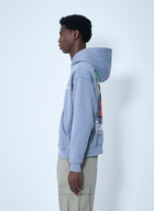 Metalwood Logo Print Hooded Sweatshirt