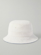 Polo Ralph Lauren - Loft Logo-Embroidered Cotton-Twill Bucket Hat - White