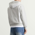 Butter Goods Men's Nail Logo Zip Hoodie in Ash