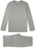 Zimmerli - Lyocell-Jersey Pyjama Set - Gray