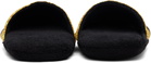 Versace Black 'I Heart Baroque' Slippers