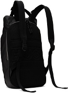 Hugo Black Logo Patch Backpack