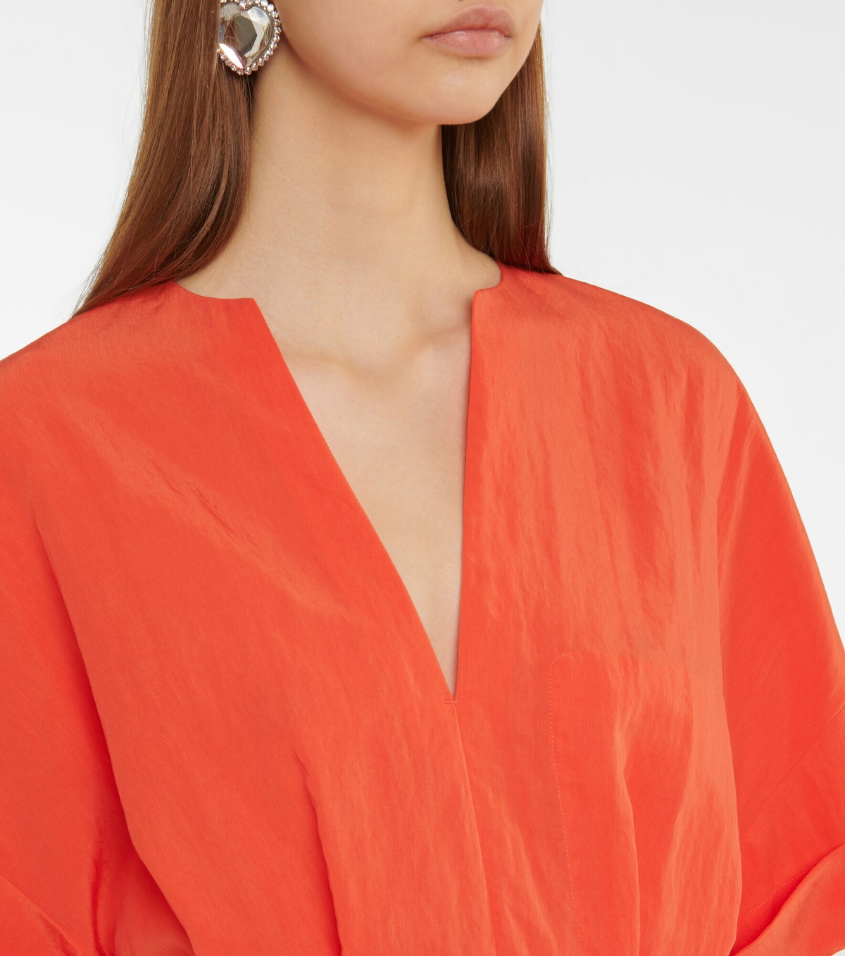 Vince - Belted midi dress