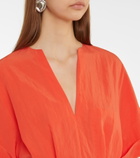 Vince - Belted midi dress