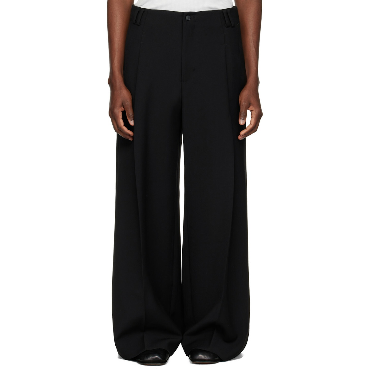 Entire Studios Black Gill Trousers