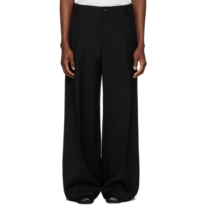 Photo: Entire Studios Black Gill Trousers