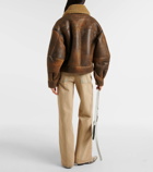 Acne Studios Lakota shearling-lined leather jacket