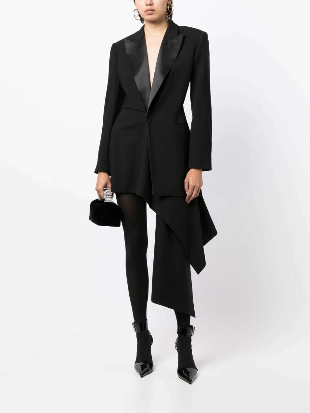 ALAÏA - Wool Tailored Blazer Dress ALAÏA