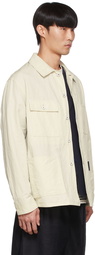 Comme des Garçons Homme Off-White Cotton Jacket