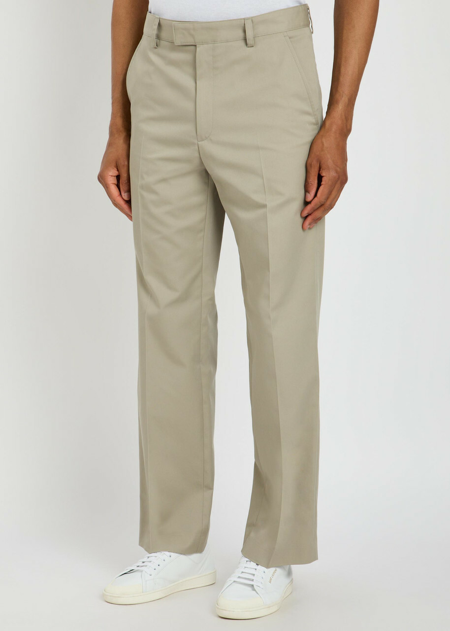 A.P.C. Dylan Straight-leg Trousers Khaki
