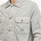 C.P. Company Men's Chrome-R Pocket Overshirt in Drizzle