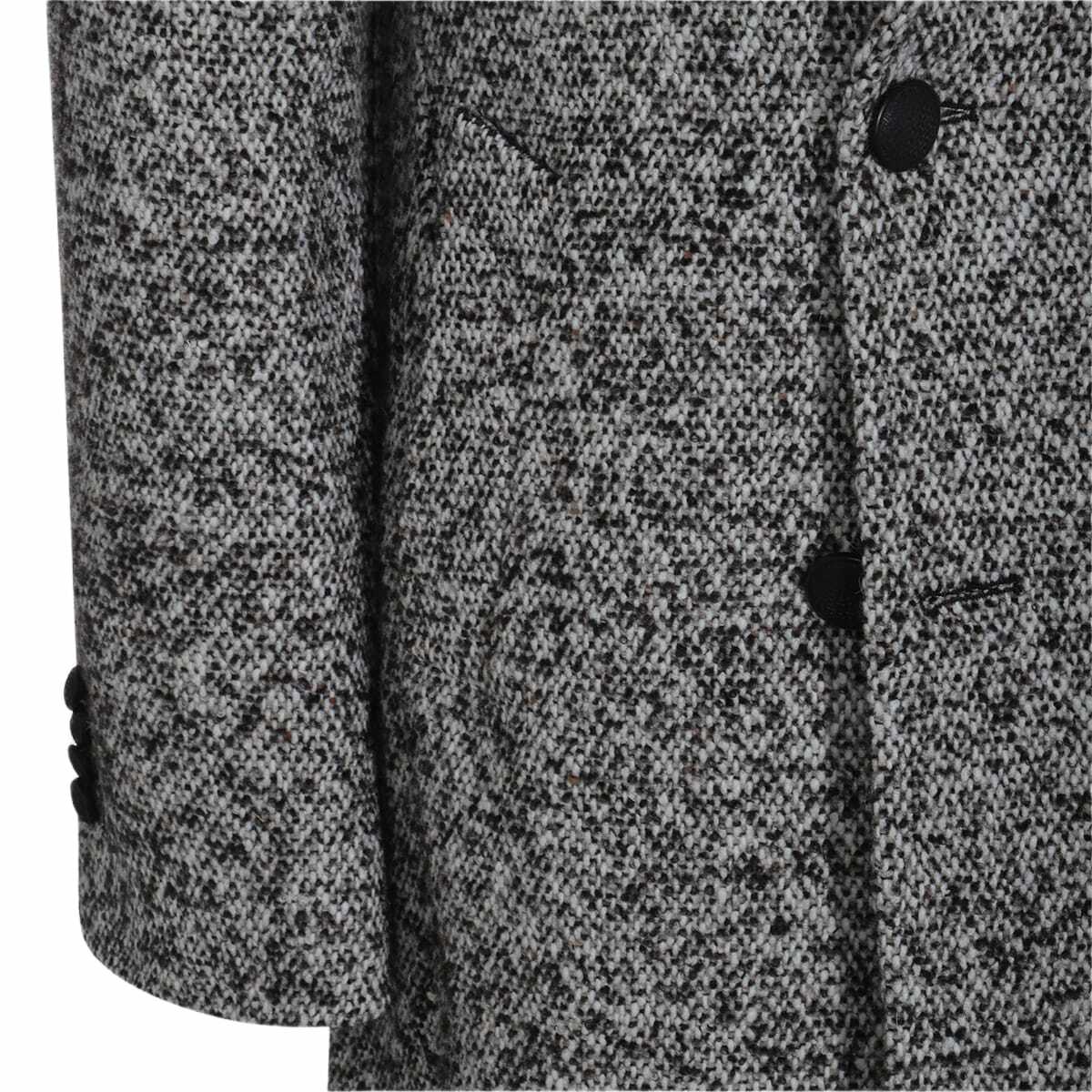 Tagliatore Grey Arden Wool Coat