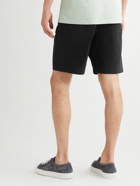 Mr P. - Straight-Leg Cotton-Twill Shorts - Black