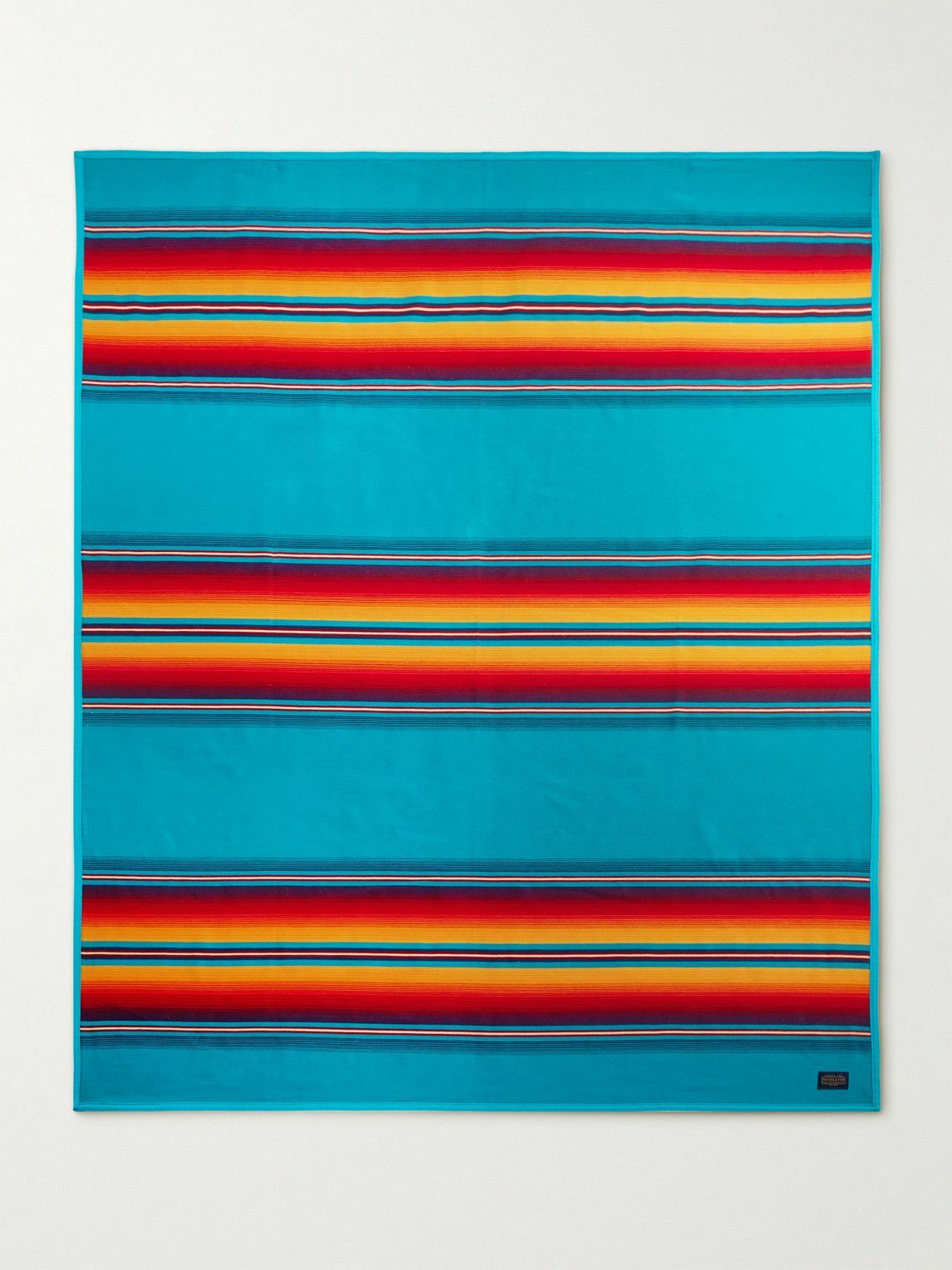 Pendleton - Serape Striped Virgin Wool and Cotton-Blend Blanket