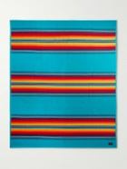 Pendleton - Serape Striped Virgin Wool and Cotton-Blend Blanket