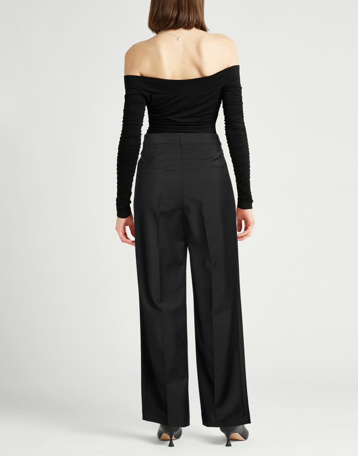 Róhe Womens Pants in Black