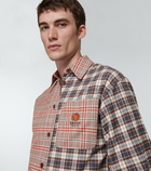 Kenzo - Boke Flower checked cotton shirt