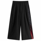 Y-3 Men's Gradient Stripes Wide Leg Trousers in Black
