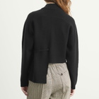 STEL Women's Asymmetric Wrap Cardigan in Black