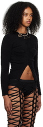 Sinéad O’Dwyer SSENSE Exclusive Black Cardigan