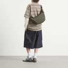 Comme des Garçons Homme Men's Shoulder Bag in Khaki/White 