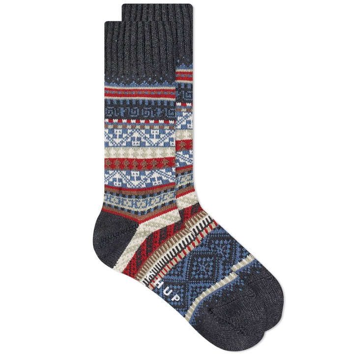 Photo: CHUP by Glen Clyde Company Chullo Sock in Charcoal