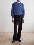 Auralee - Cotton-Jersey Sweatshirt - Blue