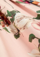 Alice + Olivia Hana Floral-print Stretch Cotton-sateen Midi Dress Pink