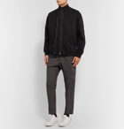 Sunspel - Merino Wool Half-Zip Sweater - Black