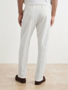 James Perse - Slim-Fit Stretch Cotton-Blend Trousers - Neutrals