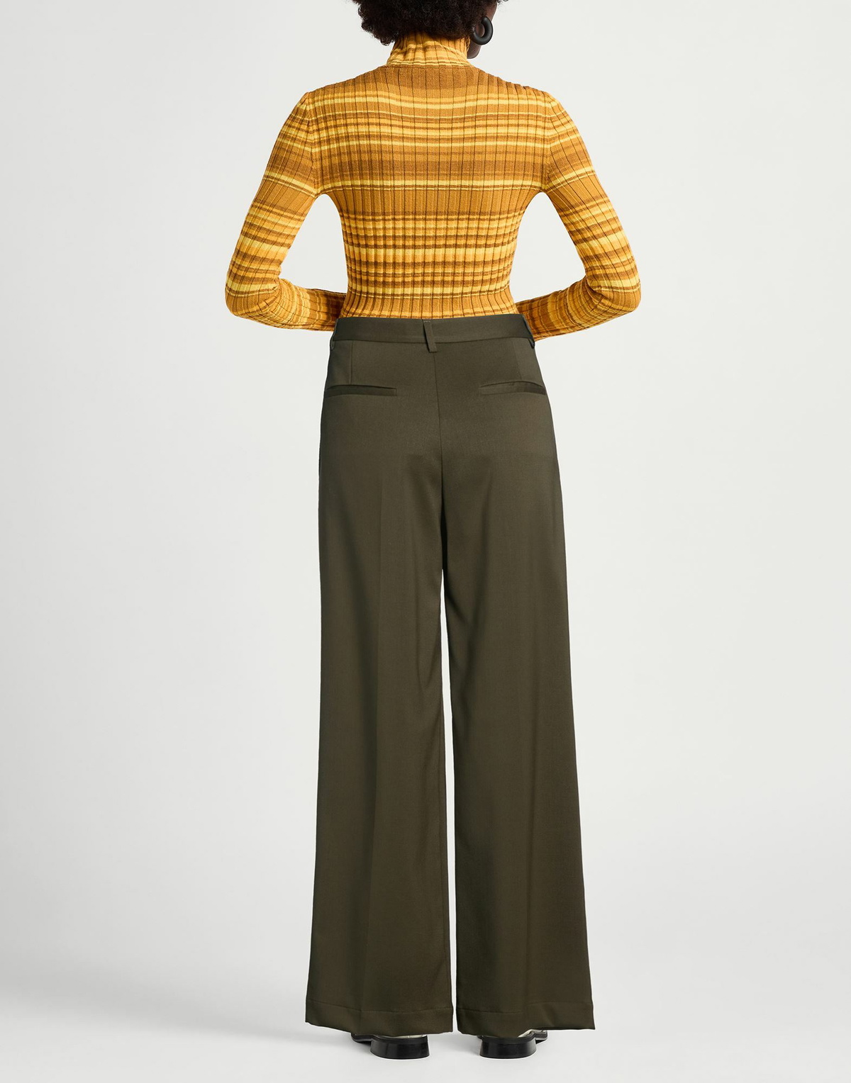 Darkpark Womens Pants in Military green