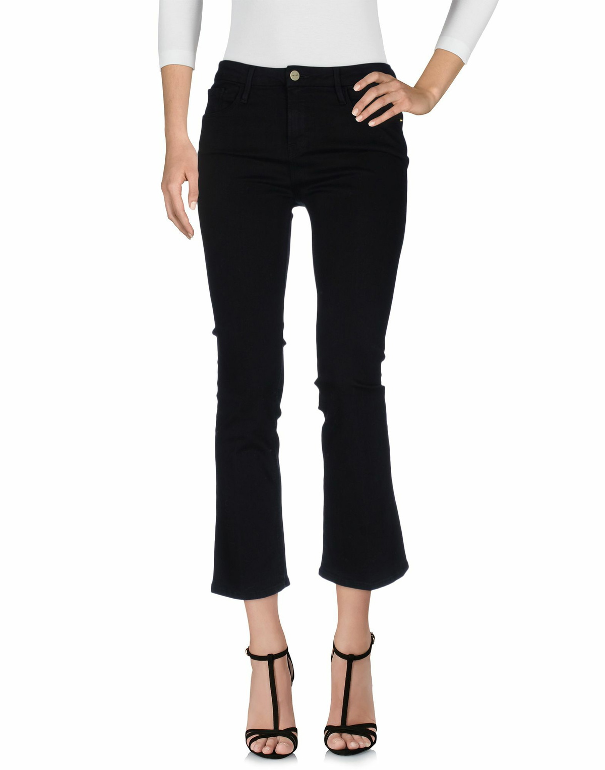 Frame Womens Jeans in Black