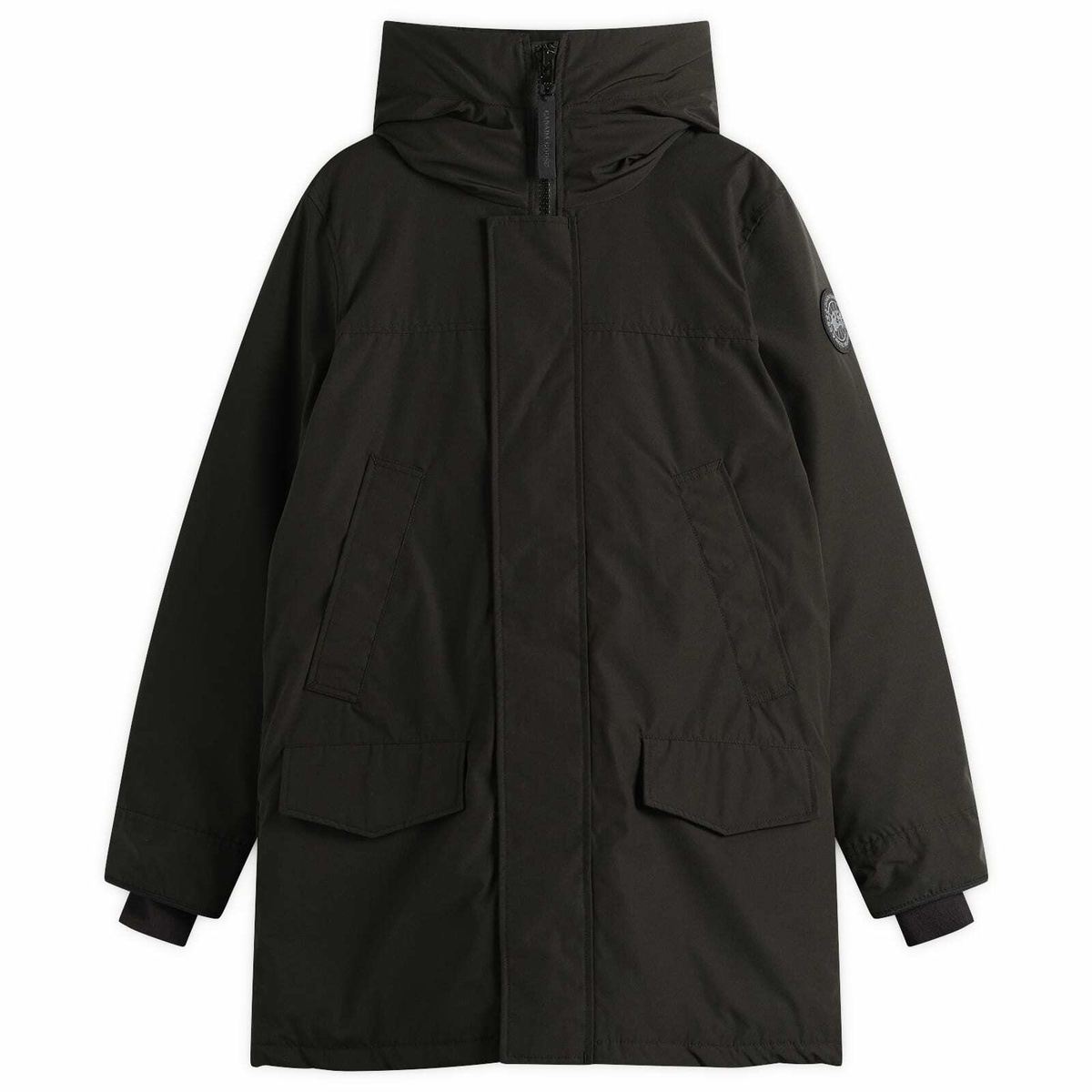Canada Goose Men's Langford Parka Jacket Disc in Black