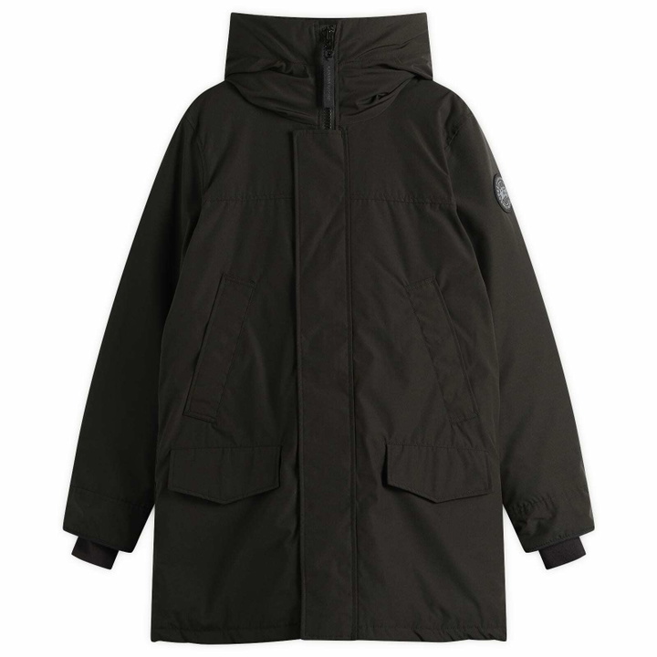 Photo: Canada Goose Men's Langford Parka Jacket Disc in Black