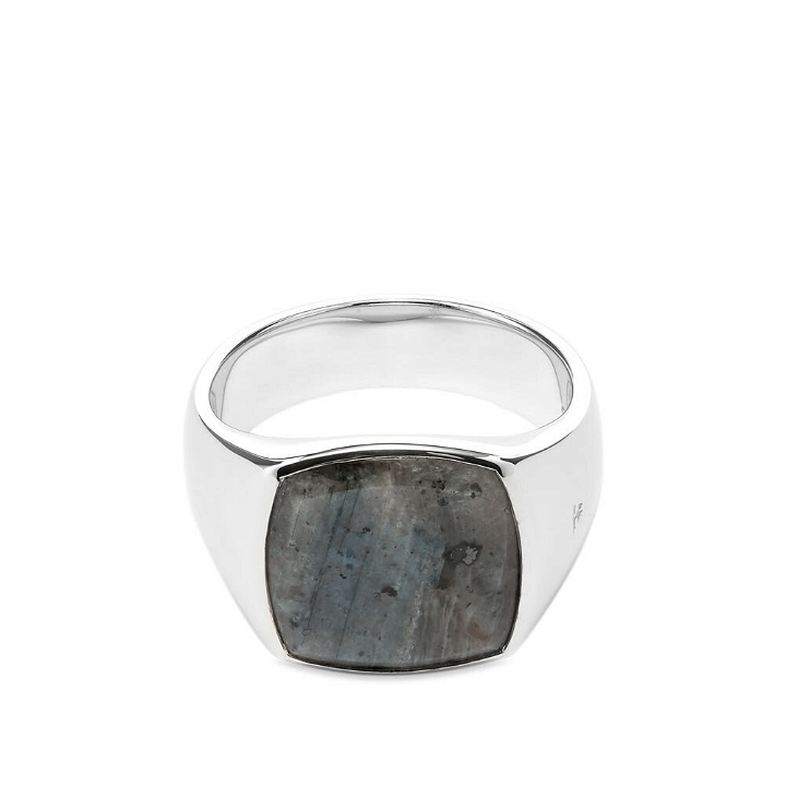 Photo: Tom Wood Men's Cushion Ring in 925 Sterling Silver