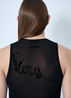 Jean Paul Gaultier Mesh Tattoo Tank Top