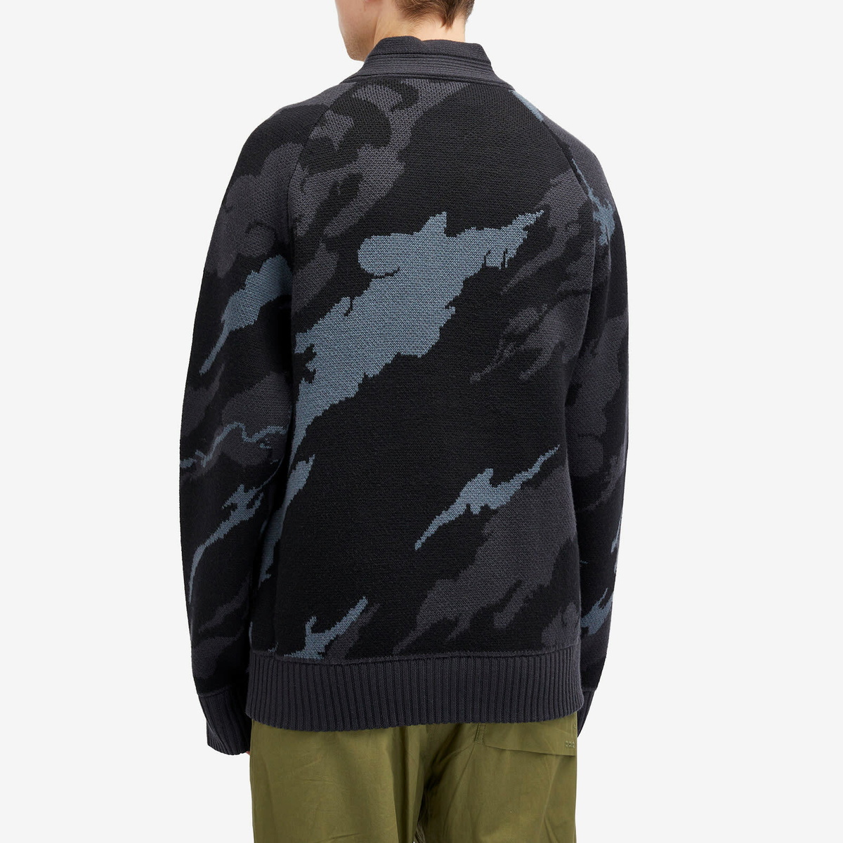 Maharishi Men's Camo Kimono Jacket in Night