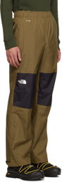The North Face Khaki Antora Rain Trousers